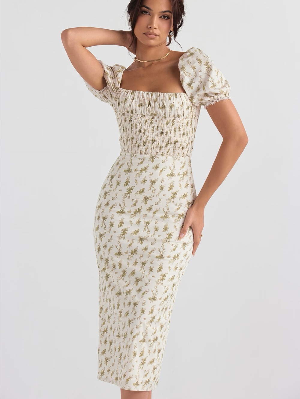 NWT House of CB Bellucci Midi Dress (M)